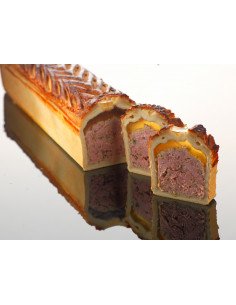 Tranches de pâté en croûte foie gras 2